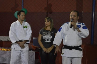 Tiago Camilo, Camila Nogueira, coordenadora da Alvorada, e Rogério Quintela (arquivo)