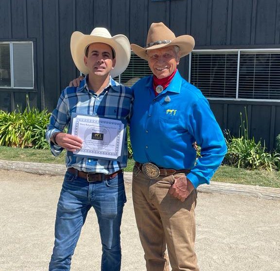 O treinador de cavalos barretense Waldo Junqueira Franco estará no time de Monty Roberts durante a Festa do Peão de Barretos - Crédito: Divulgação