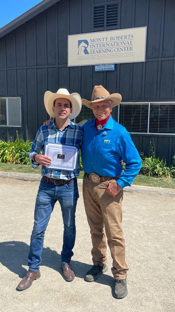 O treinador de cavalos barretense Waldo Junqueira Franco estará no time de Monty Roberts durante a Festa do Peão de Barretos - Crédito: Divulgação